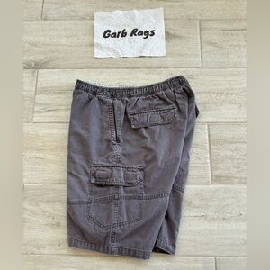 OP Ocean Pacific Brand Cargo Shorts w/ Drawstring Men's Size Medium 100% Cotton
